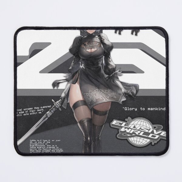 Item preview, Nier Automata YoRHa 2B Art Print | Elusive World Series designed and sold by Gorrows.