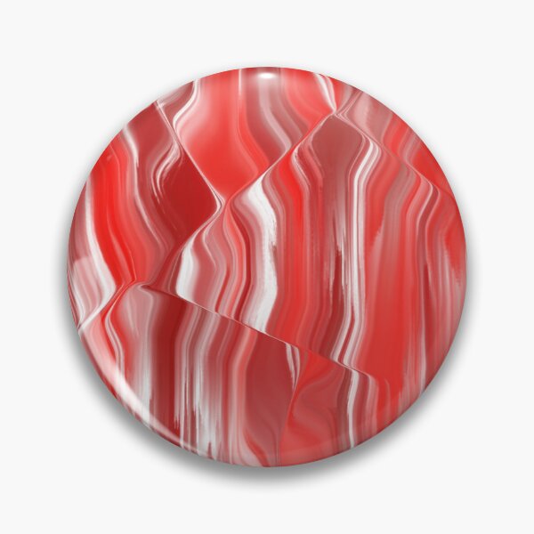 Item preview, Ruby Red and White Fluid Contemporary Abstract Art Design designed and sold by Abstract65.