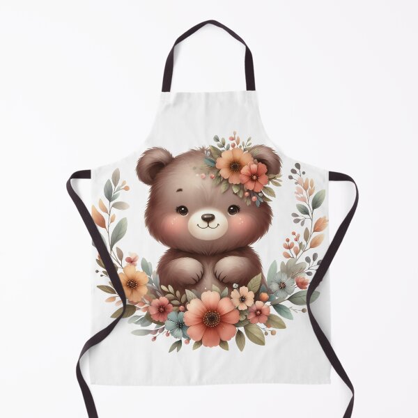 Item preview, Spring Woodland Bear designed and sold by CookieandShadow.
