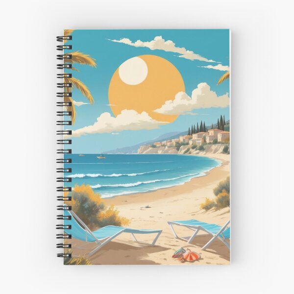 Item preview, Golden Summer Dreams | Beach Sunset Sea Illustration designed and sold by FilMate.