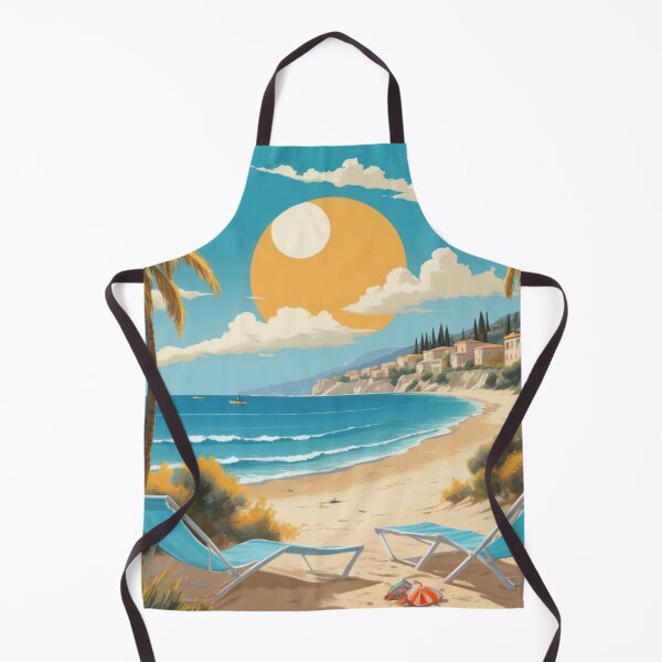 Item preview, Golden Summer Dreams | Beach Sunset Sea Illustration designed and sold by FilMate.