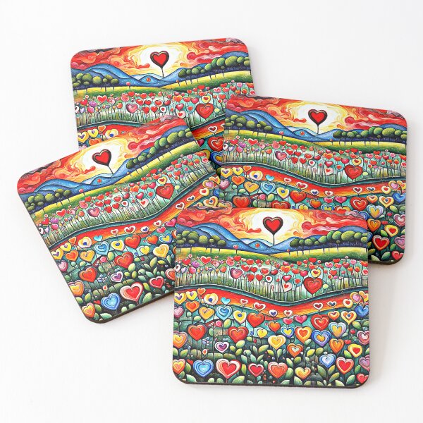Item preview, Hearts and Flowers 6 designed and sold by George Hutton Hunter.