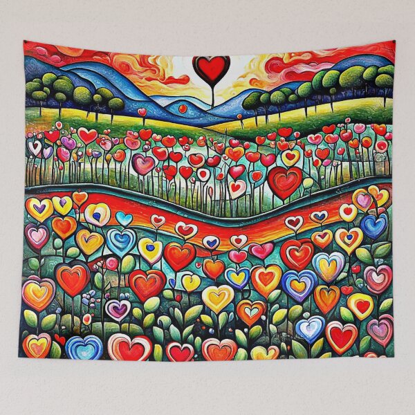 Item preview, Hearts and Flowers 6 designed and sold by George Hutton Hunter.