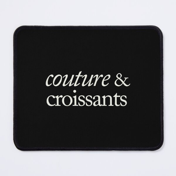 Item preview, sewing and croissants designed and sold by SpilloDesign.
