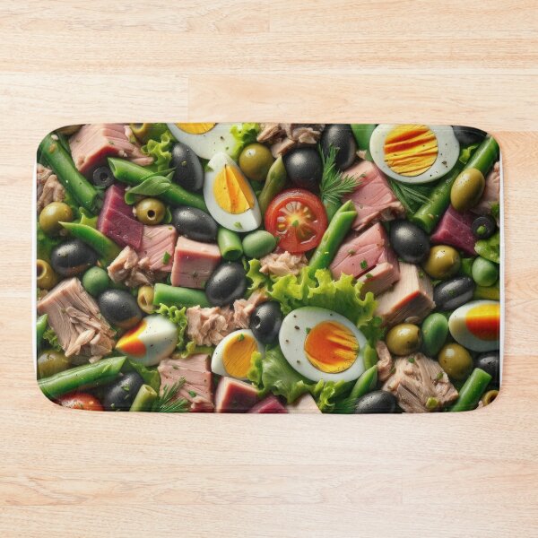 Item preview, Niçoise salad streetwear and accessories designed and sold by Angry-Wears.