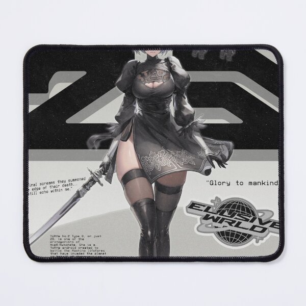 Item preview, Nier Automata YoRHa 2B Art Print | Elusive World Series [Inverted] designed and sold by Gorrows.
