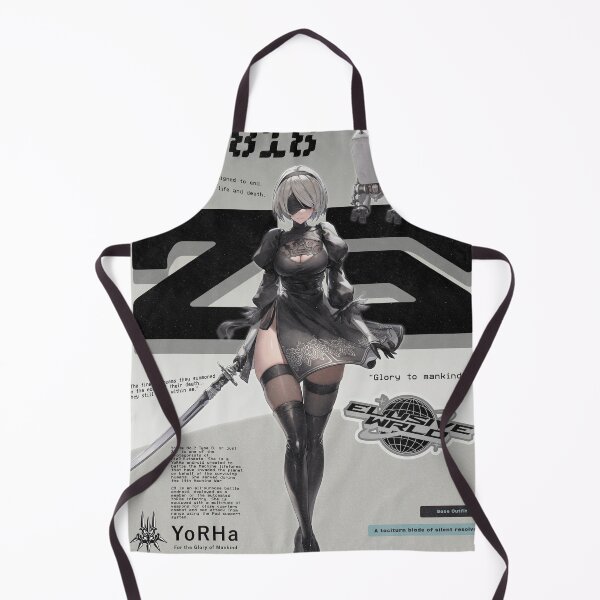 Item preview, Nier Automata YoRHa 2B Art Print | Elusive World Series [Inverted] designed and sold by Gorrows.