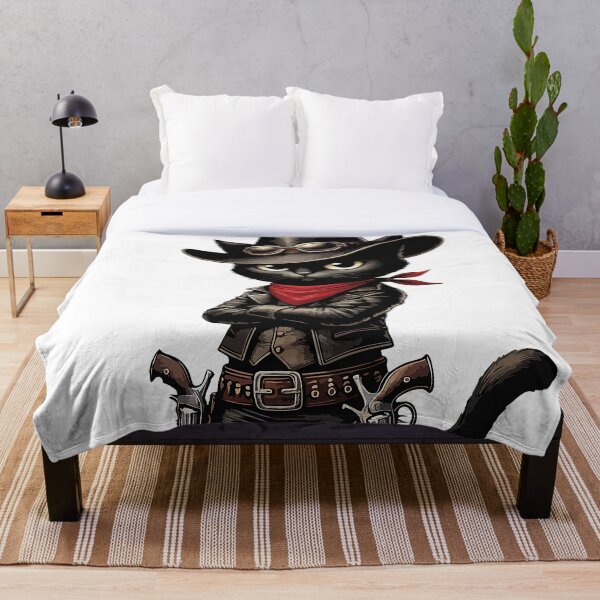 Item preview, Cowboys. black cat bandit cowboy  designed and sold by PHILILY.