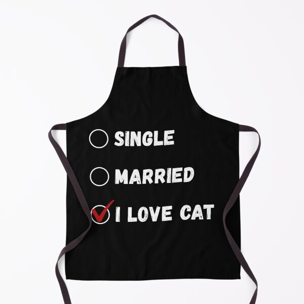Item preview, Single Married I Love Cat, Cat Lover Shirt designed and sold by Sleepy Cat Design.