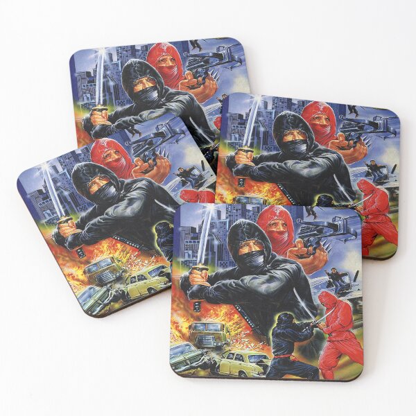 Item preview, Ninja Terminator Retro VHS HD designed and sold by Retr0Tshirts.