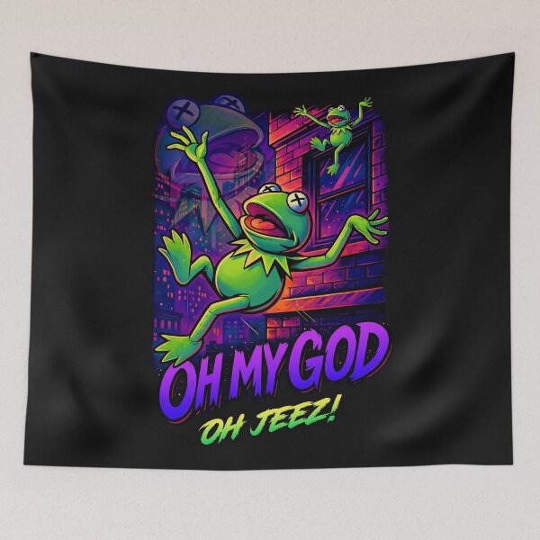 Item preview, Kermit The Frog Meme / Falling Off A Building designed and sold by DarrenAshenOne.