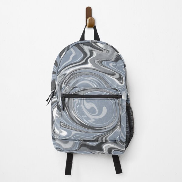 Item preview, Blue and Grey Fluid Contemporary Abstract Art Design designed and sold by Abstract65.