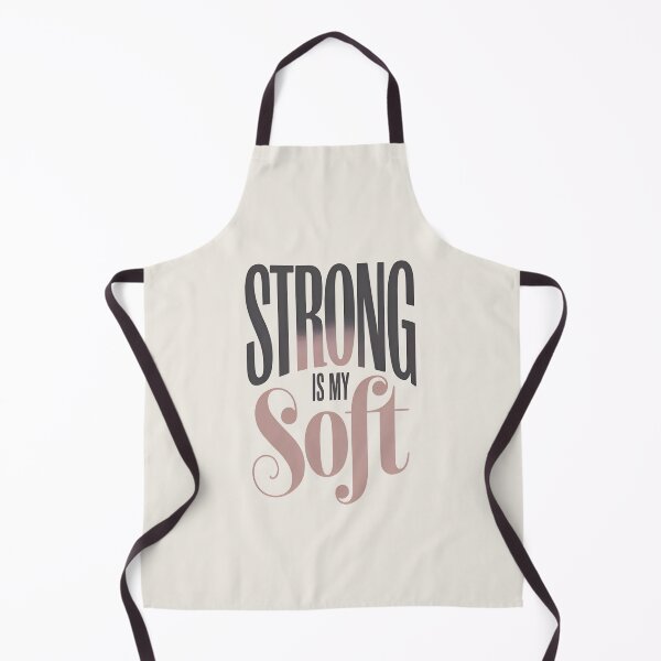 Item preview, Strong Is My Soft – Elegant Feminine Power Quote designed and sold by QuirkySpark.