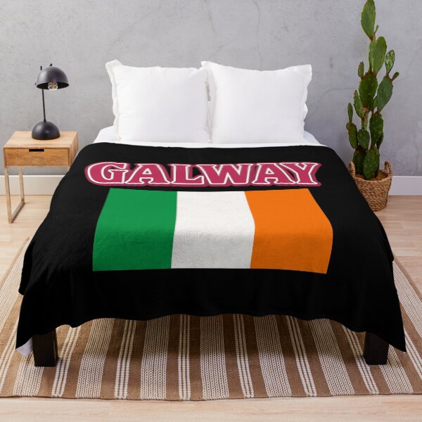 Item preview, Condado de Galway, Galway, Irlanda con bandera irlandesa designed and sold by OliDesigns.