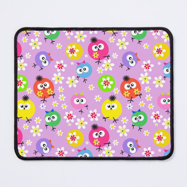 Item preview, Seamless pattern kids birds owls bright childish designed and sold by fuzzyfox.