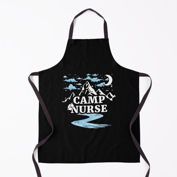 Item preview, Camp Nurse Adventure Mountain Camping Moon River designed and sold by Dmetalx Art Apparel.