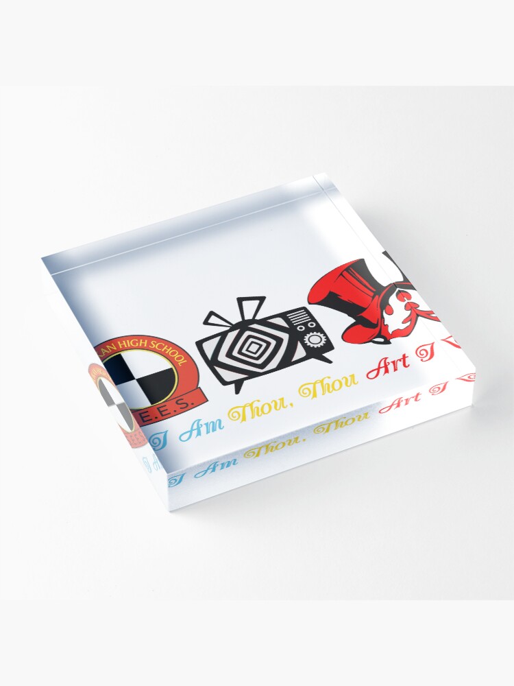 Thumbnail 3 of 5, Acrylic Block, Persona (I Am Thou, Thou Art I) designed and sold by Anime-Japan-Pro.