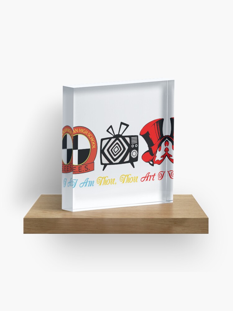 Thumbnail 1 of 5, Acrylic Block, Persona (I Am Thou, Thou Art I) designed and sold by Anime-Japan-Pro.
