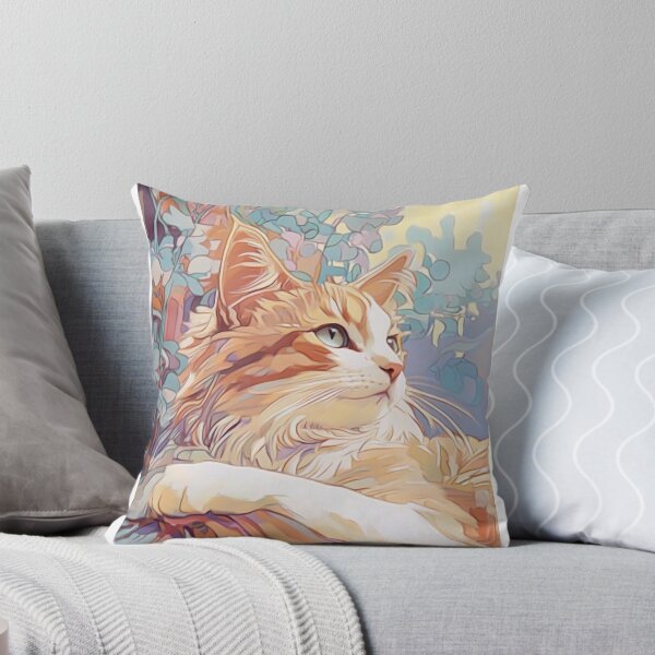 Item preview, Cats of Art Nuvo | Siberian Cat_11 designed and sold by TailTalesJP.