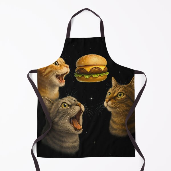 Artikelvorschau, Drei Katzen, ein Burger – Cosmic Cheeseburger Meme T-Shirt entworfen und verkauft von BambaKchula.