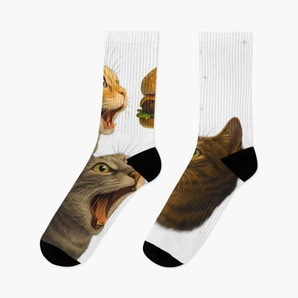 Item preview, Three Cats One Burger – Cosmic Cheeseburger Meme T-Shirt  designed and sold by BambaKchula.