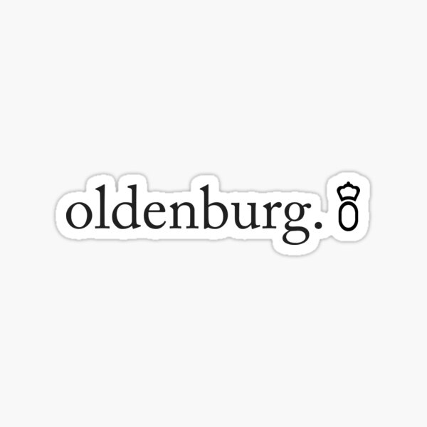 Oldenburger Marke Sticker