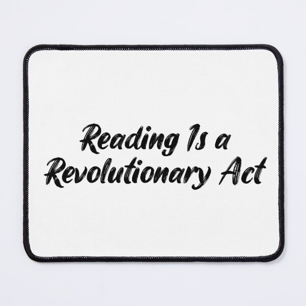 Item preview, Reading Is a Revolutionary Act designed and sold by Ninjacatoff.