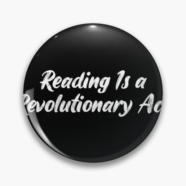 Item preview, Reading Is a Revolutionary Act designed and sold by Ninjacatoff.