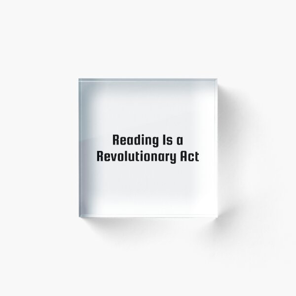 Item preview, Reading Is a Revolutionary Act designed and sold by Ninjacatoff.
