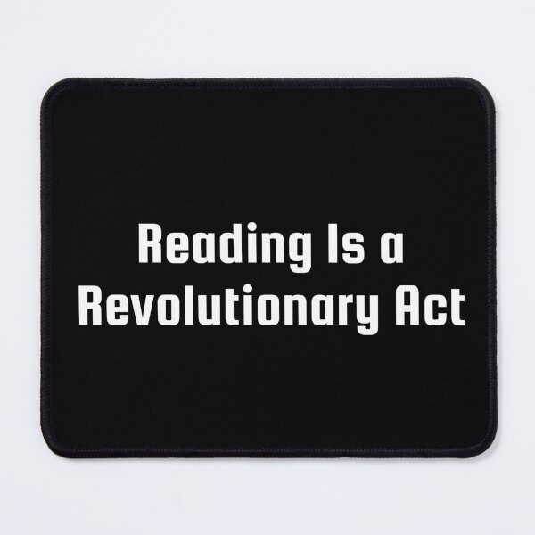 Item preview, Reading Is a Revolutionary Act designed and sold by Ninjacatoff.