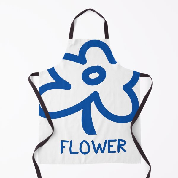 Item preview, Scribble flower in retro hippie style designed and sold by Luamor.