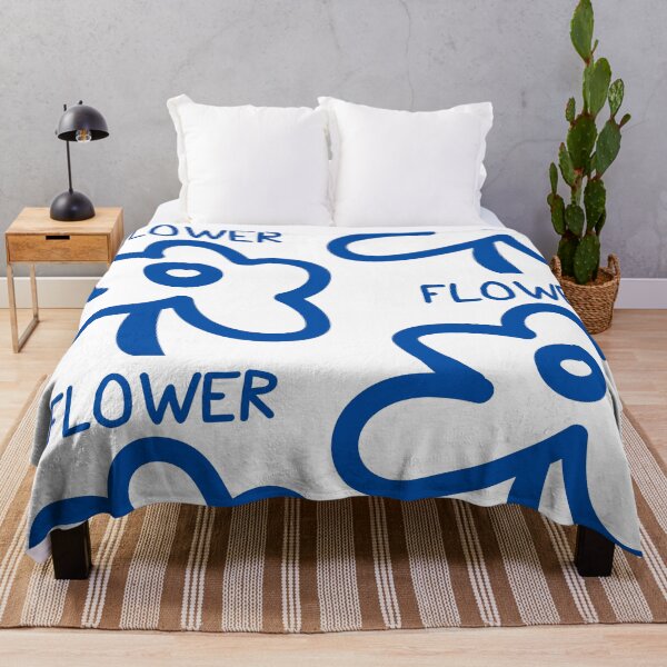 Item preview, Scribble flower in retro hippie style designed and sold by Luamor.