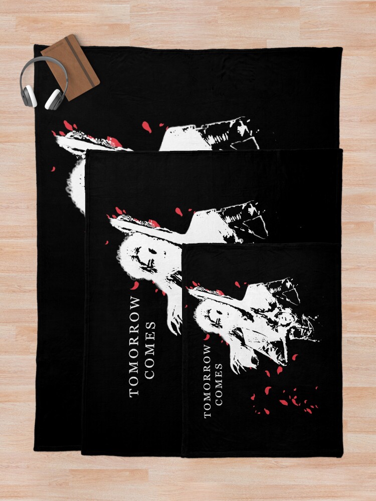 Thumbnail 5 of 6, Throw Blanket, Tomorrow Comes Clair Obscur Expedition 33 designed and sold by ChromaWears.