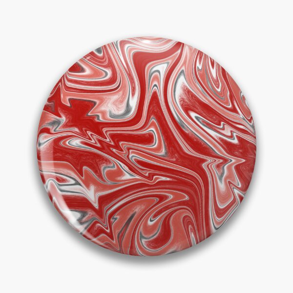 Artikelvorschau, Erdbeerrot und Weiß Fluid Abstract entworfen und verkauft von Abstract65.