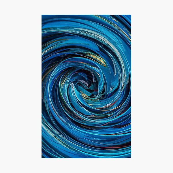 Item preview, Abstract Blue designed and sold by Sidney Graf.