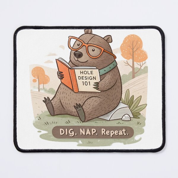 Item preview, DIG.NAP.REPEAT designed and sold by WILDWEAR COLLECTION.