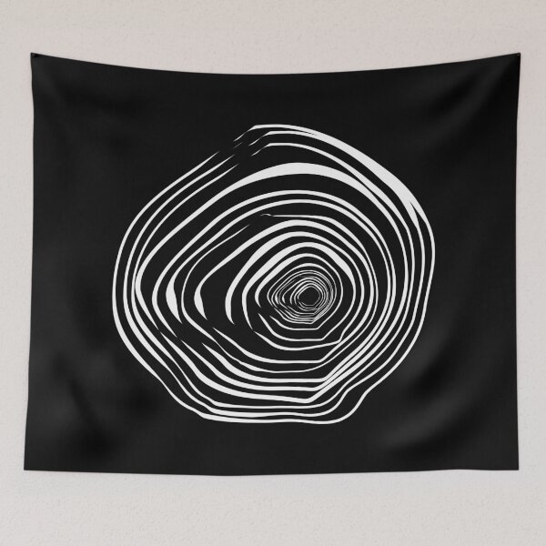 Item preview, Tree Ring Growth – Minimal Nature Symbol, Unique designed and sold by villacreativa.