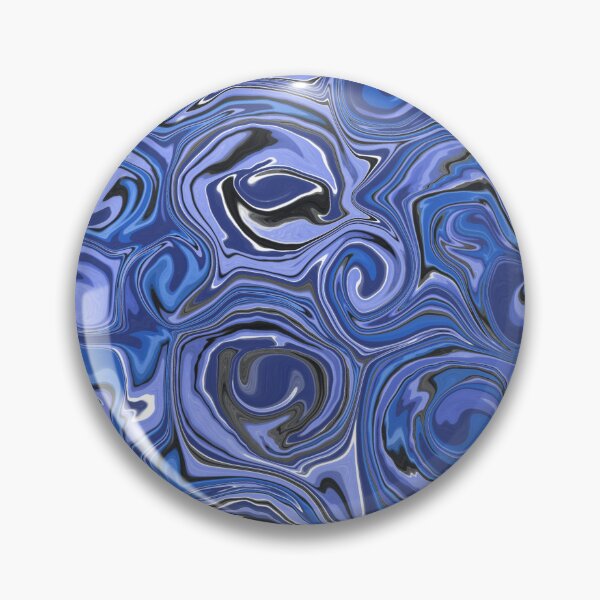 Item preview, Shades Of Blue Fluid Contemporary Abstract Art Design designed and sold by Abstract65.