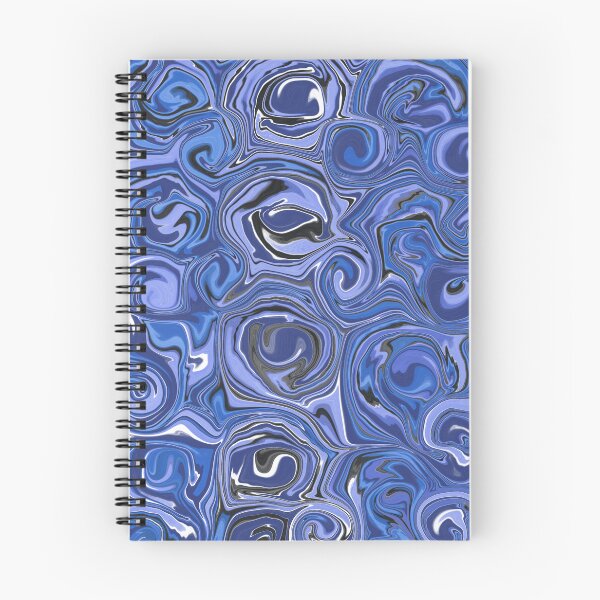 Item preview, Shades Of Blue Fluid Contemporary Abstract Art Design designed and sold by Abstract65.