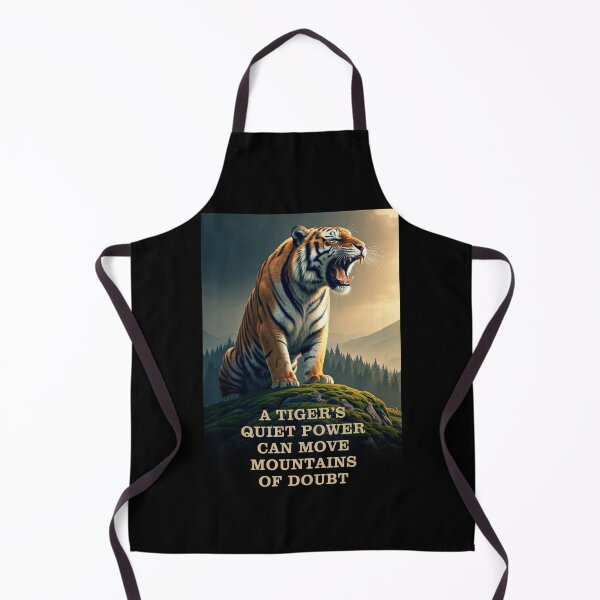 Item preview, A TIGER'S QUIET POWER CAN MOVE MOUNTAINS OF DOUBT designed and sold by TIGERRIFIC.