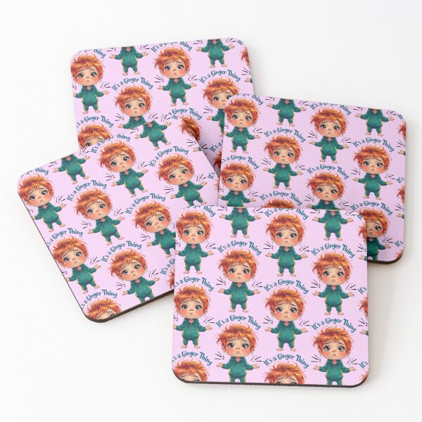 Item preview, Fiery Spirit - Playful Cartoon Kid designed and sold by ArtisticDesignsbyLinda.