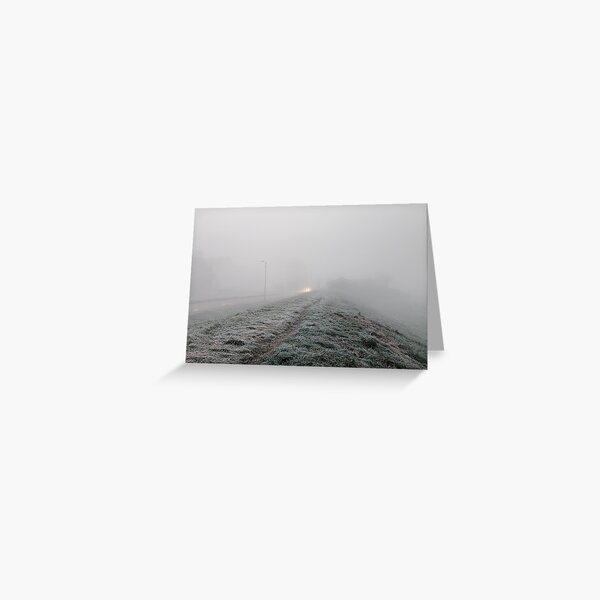 Item preview, Frosty Embankment in Dense Fog designed and sold by SectorOblivion.