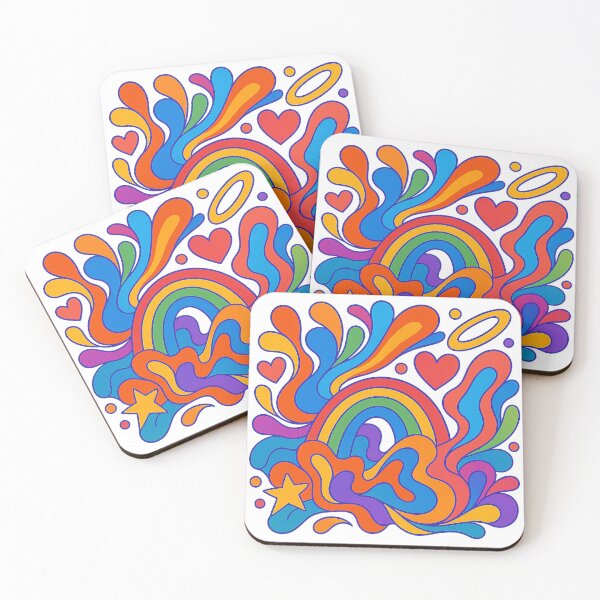 Item preview, Abstract Color Explosion – Retro Power designed and sold by Nuvijo.