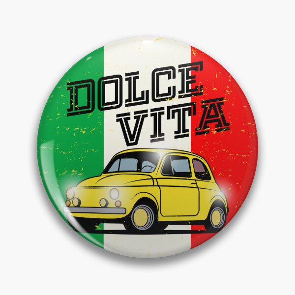 Item preview, Yellow Italian Fiat 500 small old car designed and sold by studio838.