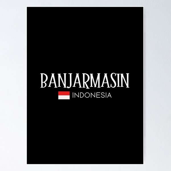 Item preview, Banjarmasin - Indonesia  designed and sold by StudioRedKoala.