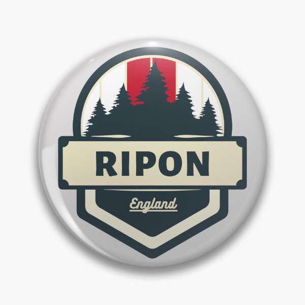 Item preview, Ripon England Retro Vintage Badge designed and sold by World Designs.