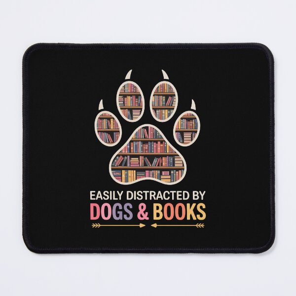 Item preview, Dogs & Books - Book Lover designed and sold by Danh Style.