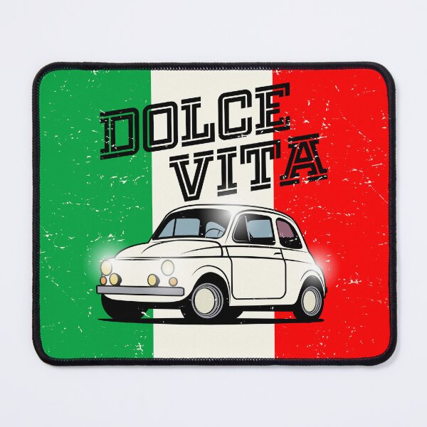 Item preview, White Italian Fiat 500 small old car designed and sold by studio838.