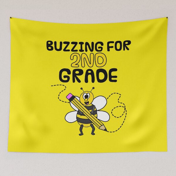 Item preview, Buzzing For 2nd Grade, Bee, Back To School designed and sold by doodlerob.