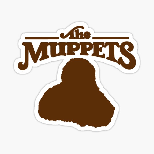 Vista previa del artículo con la obra «El logotipo de los Muppets», diseñado y vendido por Animals-by-JB.